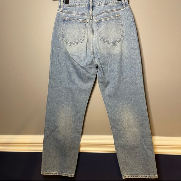 LOFT Sparkle High Rise Wide Leg Light Indigo Wash Jeans 4P NEW! - Picture 7 of 7